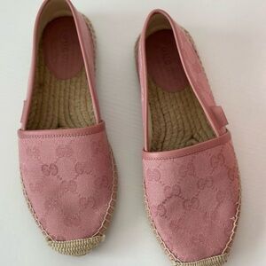 Gucci Blush Pink Espadrilles